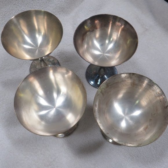 Golem 6-ounce Silverplated Goblets - Set of 4 - Picture 5 of 6